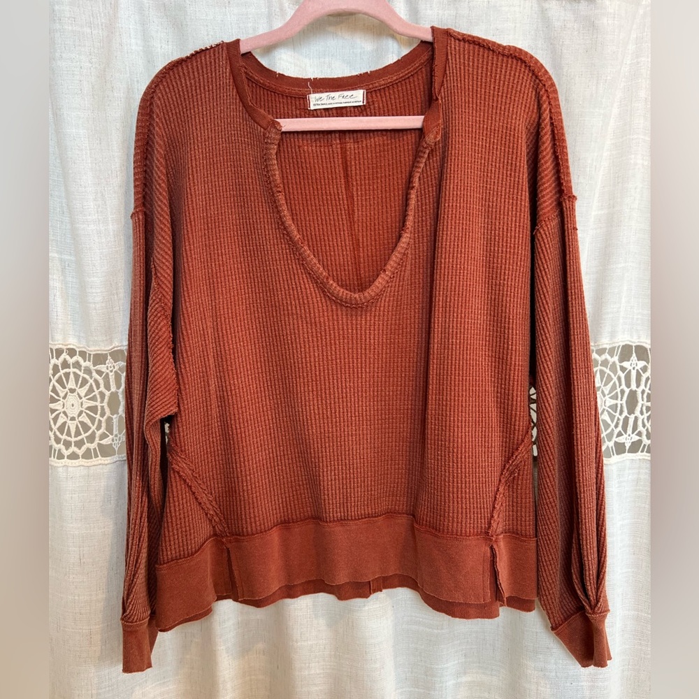 Women's We the Free Buttercup Oversize Thermal Top